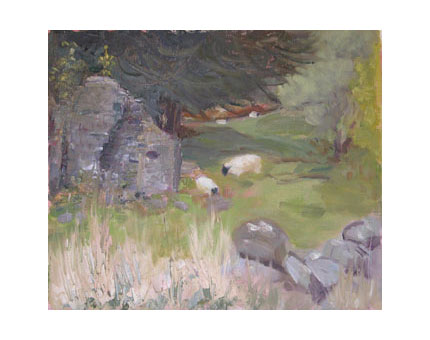 Sheep, Loch Doon